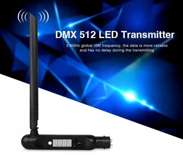 Led DMX 512 Transmitter WIFI Wireless Kabellos Sender Controller Mi-Light 2.4G