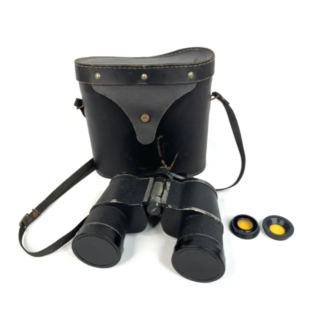 Tento 8 X 40 Binoculars With Case Made In USSR Russia with alt lense