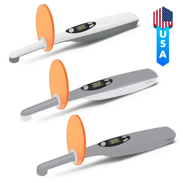 Dental Cordless Led Curing Light 3 Second iLED Cure Lamp Woodpecker DTE Style 3S