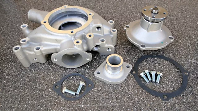 Engine Water Pump Bb Mopar 350-440 Aluminum Water Pump Housing+Pump+Inlet Set