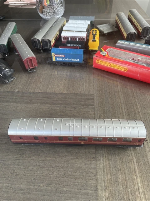 HORNBY OO GAUGE R434 LMS Coach 57' Brake 3rd R433 LMS Coach £9.71 ...