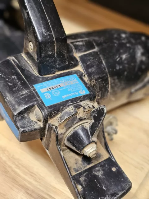 ROCKWELL PORTA-PLANE COMMERCIAL GRADE  4692 Electric Handheld Planer TESTED 2