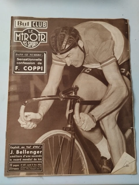 Miroir Des Sports N°1231 11/04/1968 - Eddy Merckx Vainqueur Paris-Roubaix - Collector