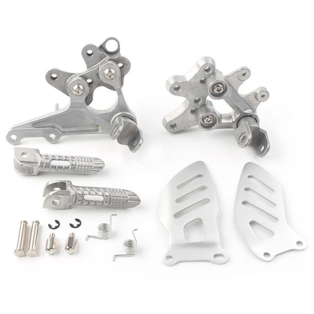 Piedini Posteriore Set Poggiapiedi Posteriore per SUZUKI GSXR 1000 2005 2006 07 08 Alluminio