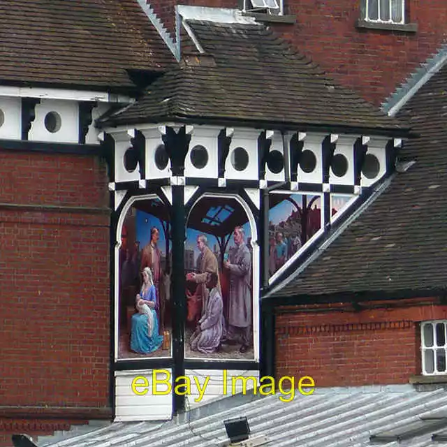 Photo 6x4 Mural on Harveys Brewery, Lewes, East Sussex Judging from the f c2009