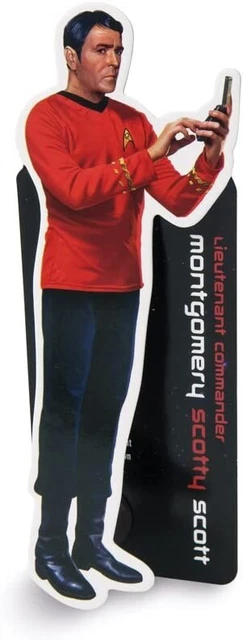 Star Trek Magnetic Bookmark- Montgomery Scott "Scotty"