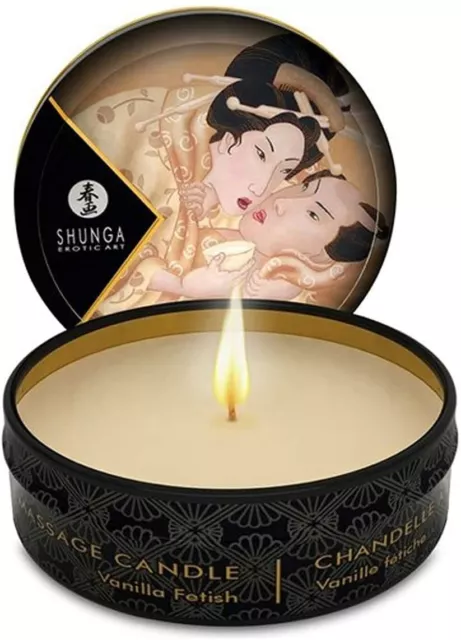Body Candle Massagekerze Massagelotion  Aroma aus natürlichem Vanille Massage💕