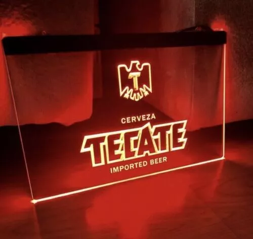 TECATE Beer LED Neon Light Sign Illuminate your Shop Bar Pub Club home room gift