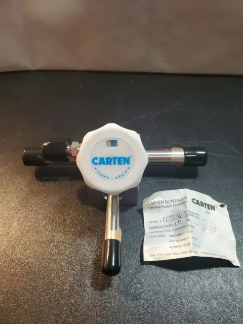 New Caten Uniplex UPC750-500-10PC1FSM High flow bellows gas valve