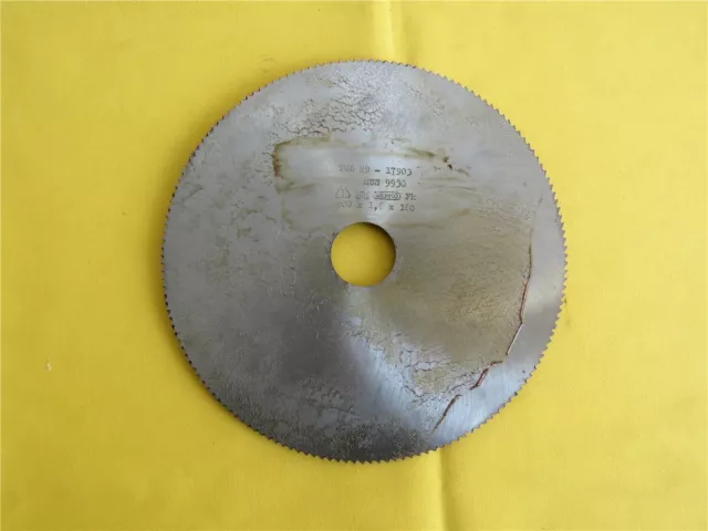 DDR Metall Kreissägeblatt Werkö HSS - 200 x 1,6 x 160  Aufn. Ø 32 Scheibenfräser