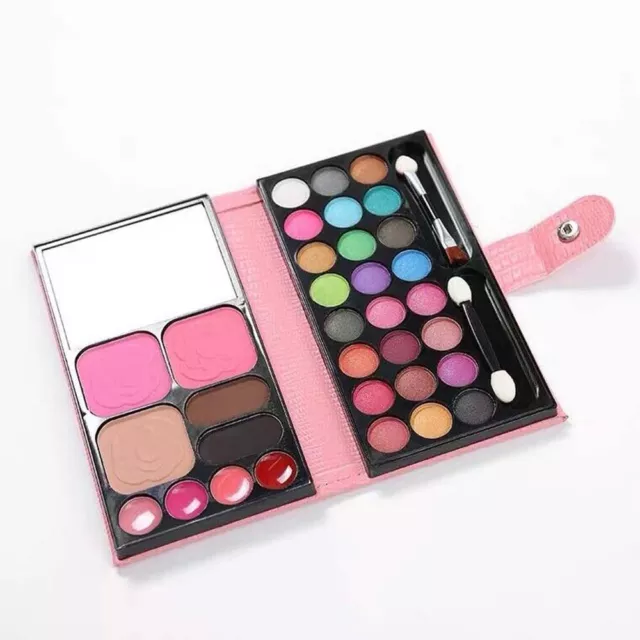 Girls Princess Pretty Makeup Set Pink Sparkling Make Up Kid Children Kit Gift