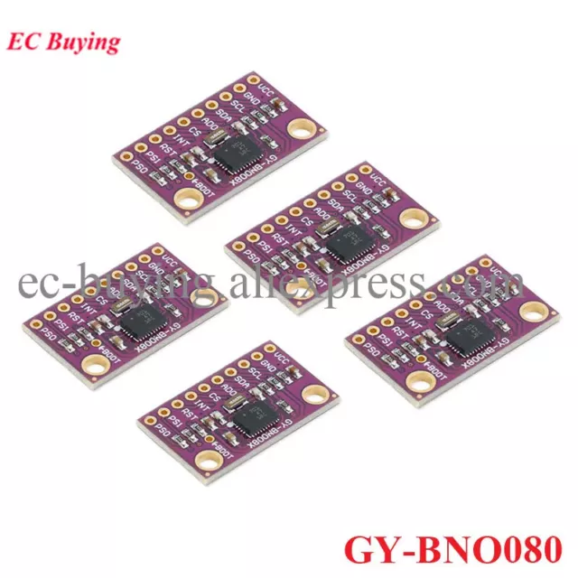 5PCS BNO080 AR VR IMU 9DOF AHRS Sensor Module, 9-axis Accelerometer Gyro