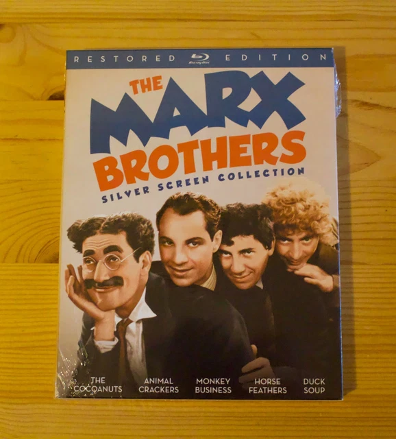 THE MARX BROTHERS Silver Screen Collection Blu-ray Brand New w/Slipcase ...