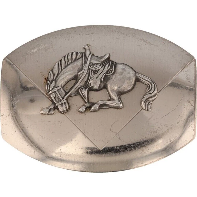 Fibbia Per Cintura Da Cavallo Western Horseshoe Rodeo Cowboy Cavalli Grandi Fibbie Cinture - Italia - Foto 5