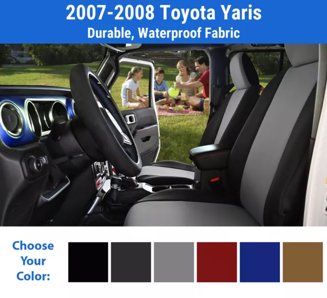 Genuine Neoprene Seat Covers for 2007-2008 Toyota Yaris