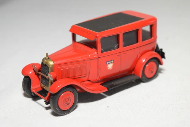Dubray 29D 1/43 – Citroën C4 1930 Sapeurs-Pompiers De Lyon – Occasion Comme Neuve