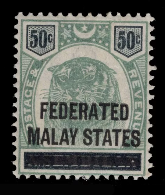 Momen: Malaya Fms Sg #8 1900 Mint Og H £130 Lot #68102*