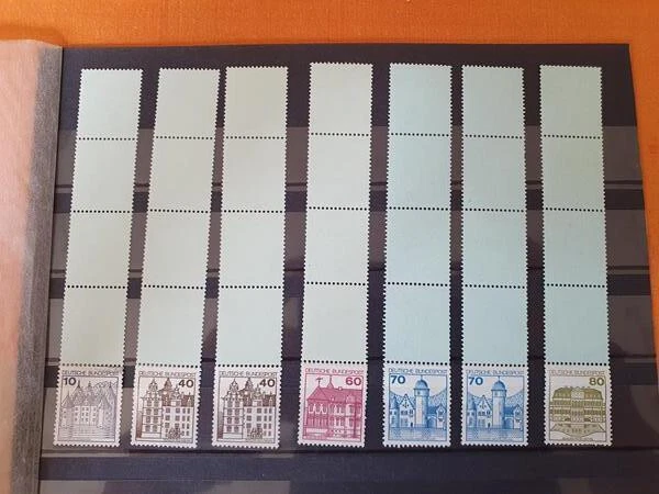 Waistband, castles and castles, 13 x 5 end strips xx