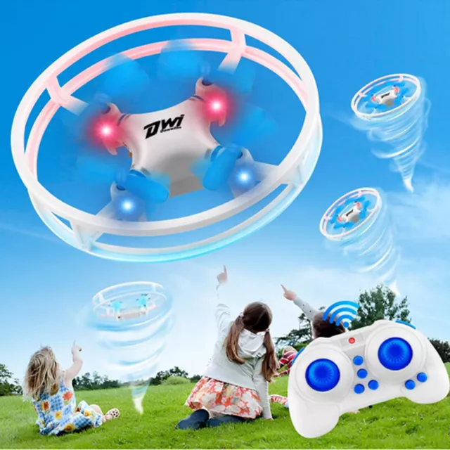 Mini UFO Drone 2.4Ghz RC Electric Quadcopter Helicopter With LED Light Kids Toys