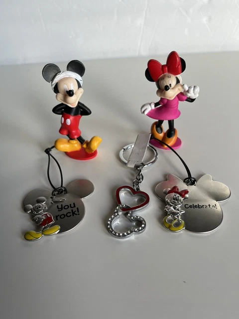 Greenbrier International Disney Mickey and Minnie Mouse Christmas Figures