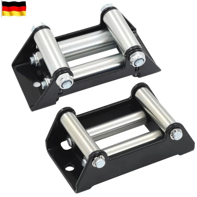 4-Wege Seilfenster Rollenfenster Rollenseilfenster Seilwinden Offroad Roller NEU