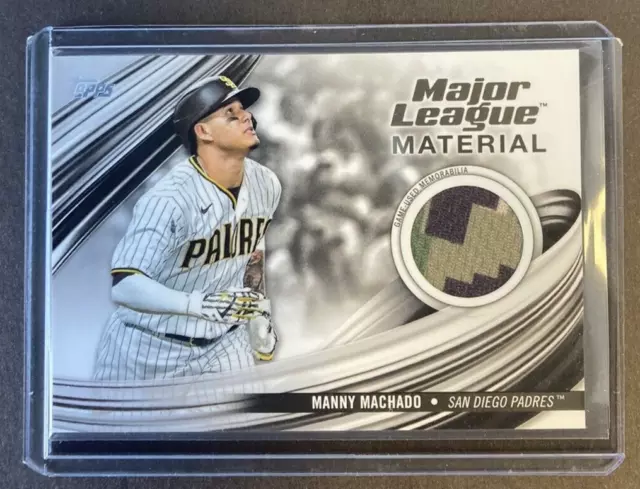 Topps WBC 2023 MANNY MACHADO レリックオート　/10 2023 TOPPS UPDATE Manny Machado Major League Material Bat