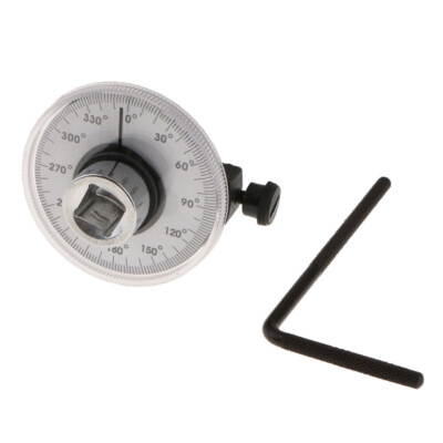 BGS ATTREZZO ANG.TORS.1/2",TESTA QUADRA SCALA 0-360° 