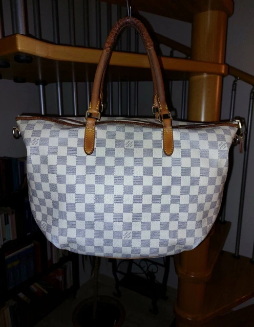 LOUIS VUITTON Damier Ebene Speedy Bandouliere 35 Hand Bag N41366