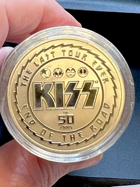 2023 Niue KISS Last Tour Forever  1 oz .999 Silver $2 Coin In Capsule
