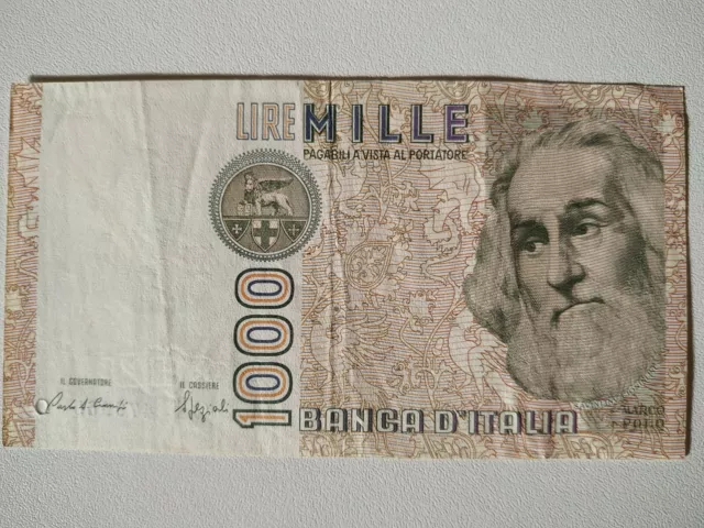 Italien - Italia 1000 Lire 1982 Banknote Geldschein Papiergeld