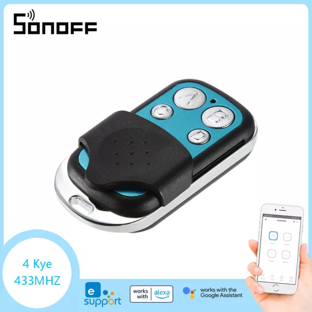 Sonoff Wireless 4 Kanal WIFI Remote Fernbedienung für 433 MHz RF Slampher 4CH Pr