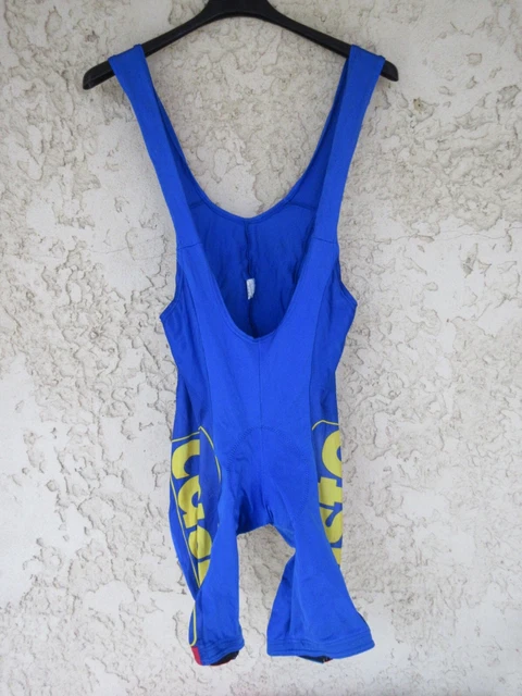 Cuissard Cycliste Vintage Carrera The Blue Age Tassoni – Homme Taille XXXXL – Occasion