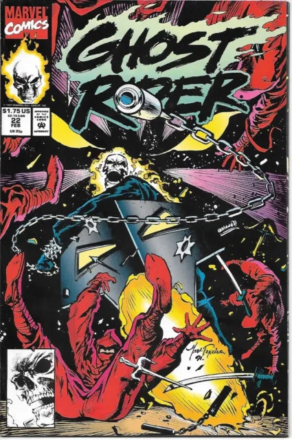 Ghost Rider Comic Book Vol 2 #22 Marvel Comics 1992 UNREAD FINE+