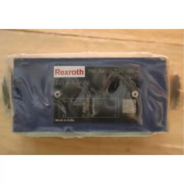 one new Rexroth R900347504 Z2S6-1-6X/V One-way valve Free ship #YP1