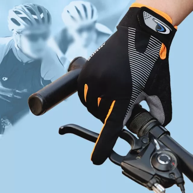 Flexible and Durable Outdoor Sports Summer Climbing Full Finger Cycling Gloves