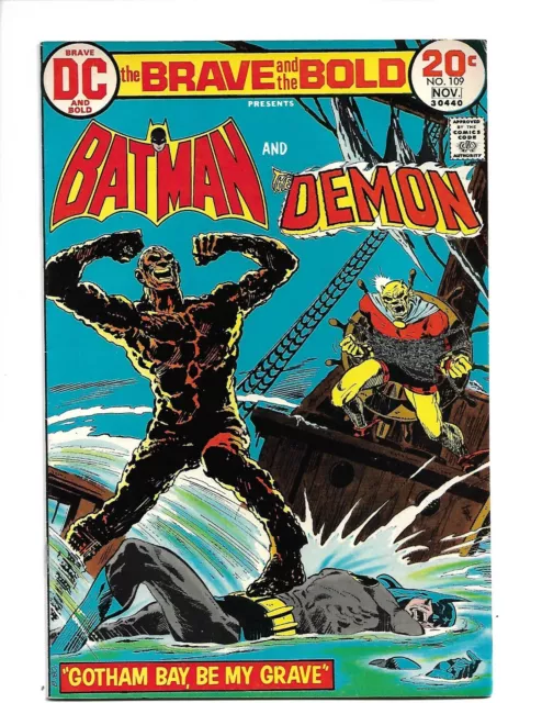 Brave And The Bold #109 (Vf+) - Beautiful High Grade - Batman, The Demon