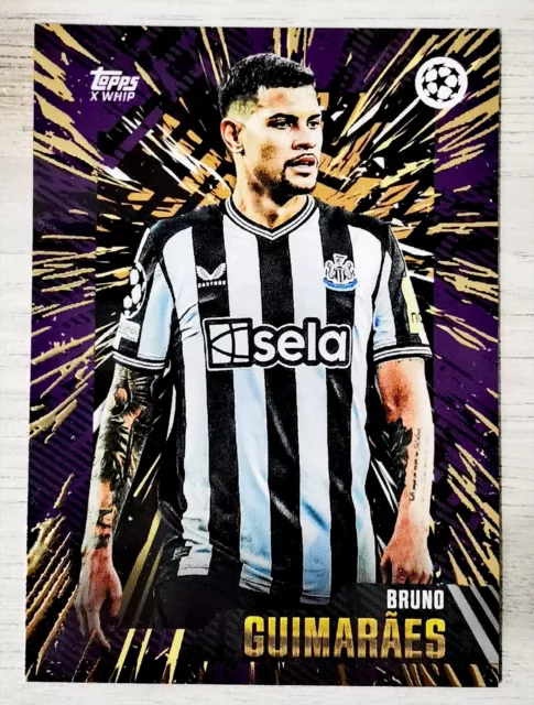 Guimaraes Topps Gold Champions League 23/24 Newcastle No Panini