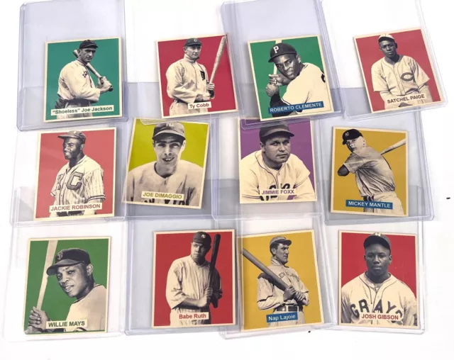 Hall of Fame baseball, custom set, 29 cards, Babe Ruth, Ty Cobb, many more...