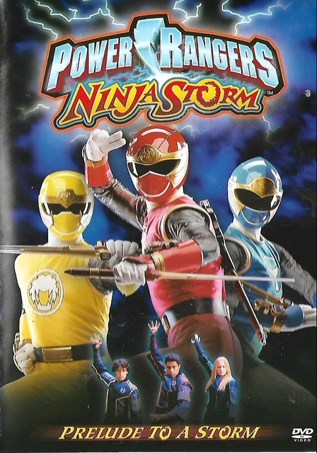 POWER RANGERS NINJA Storm: Prelude To A Storm [DVD, 2004] Buena Vista ...