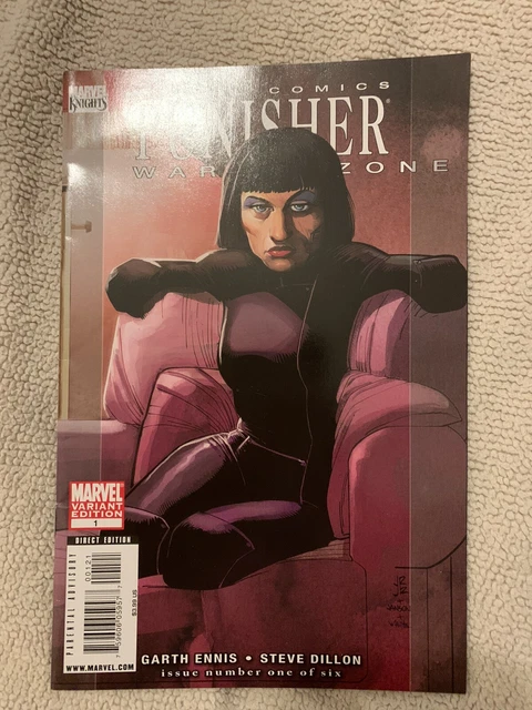 Marvel: Punisher War Zone: No.1 2009 Variant Cover VF/NM