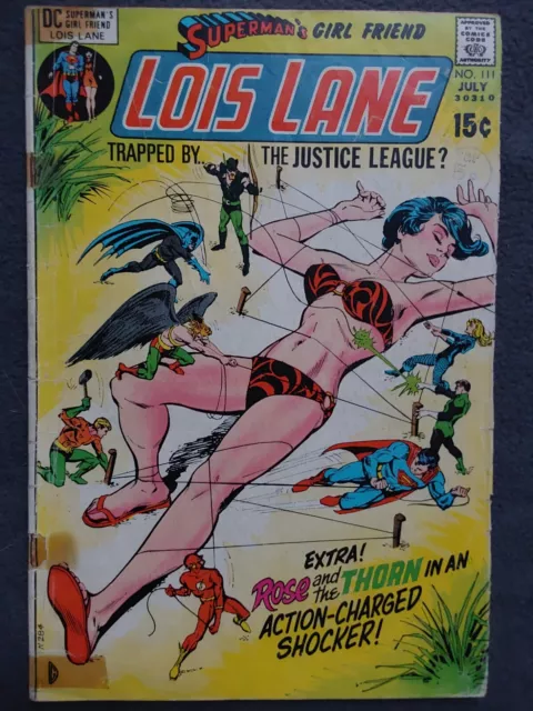 Superman's Girl Friend : Lois Lane # 111 (July  1971)☆Bikini Cover☆  DC Comics