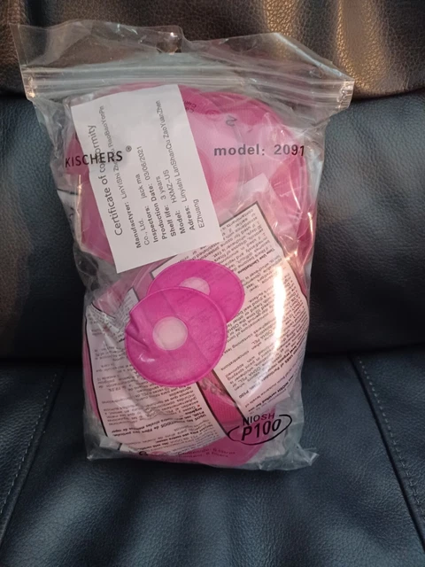 Filtros de partículas Kischers Niosh P100 modelo 2091 6