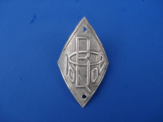 Plaque émaillée Peugeot Pour Vélo - Badge Ancien - Vintage Made In France