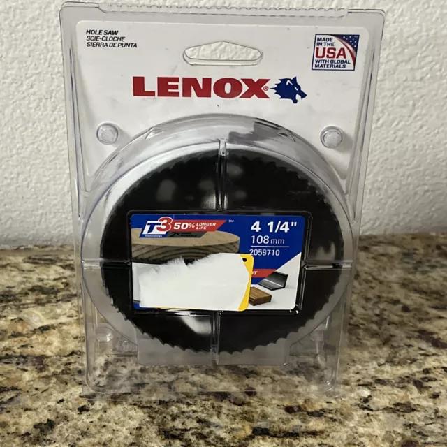 Lenox 4 41/4 Bi- Metal Hole Saw 2059710
