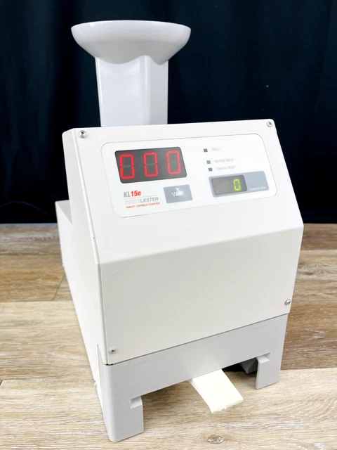 Kirby Lester KL15E Pharmacy Pill Tablet Capsule Counter - Accurate Med Count