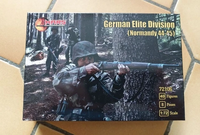 Figurines 1/72 Artillerie Allemande Hiver WW2 - MARS 72142 - Lot Comme Neuf