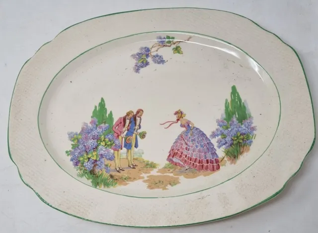 Hampton Ivory Swinnertons England Lilac Time Platter