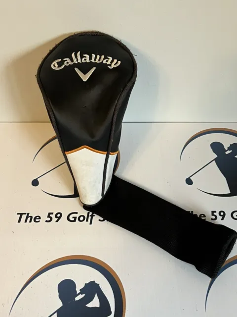 Callaway X2 Hot + Fairway Wood Golf Club Head Cover - Black Orange - Super