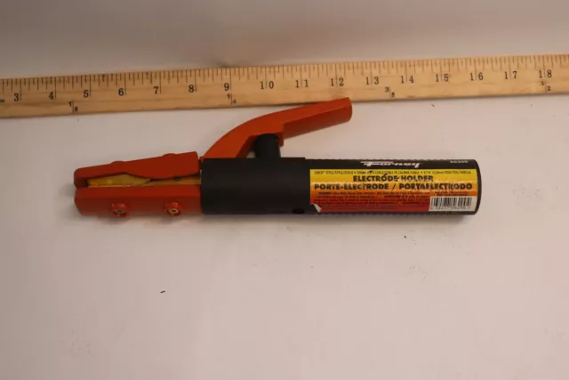 Forney Medium-Duty Electrode Holder 300A Insulated Brass #2 x 3/16" 56200