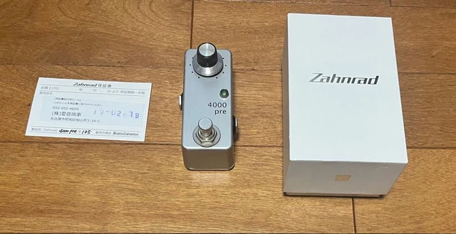 ZAHNRAD 4000 PRE Bass Preamp £368.46 - PicClick UK